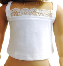 Camisole with Lace-White
