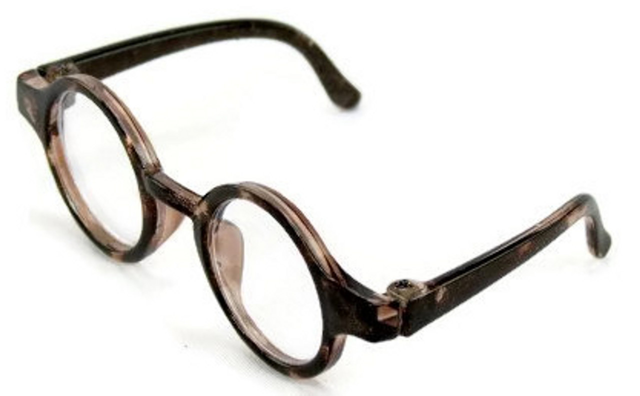 tortoise circle glasses