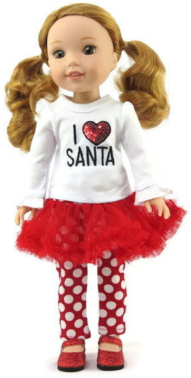 WHITE DOLL TIGHTS fits American Girl 14.5/" WELLIE WISHERS DOLL