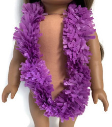 Green and Orange Garland Leis for 18 inch American Girl Dolls Dori/'s Doll Boutique Red Doris Doll Boutique Purple