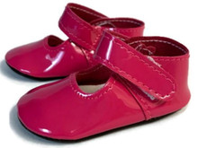 3 pairs Mary Janes-Bright Pink