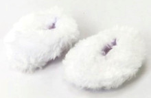 Fuzzy Slippers-White