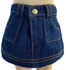Mini Denim Jean Skirt 