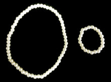 6 Necklace & Bracelet Sets-"Pearl"