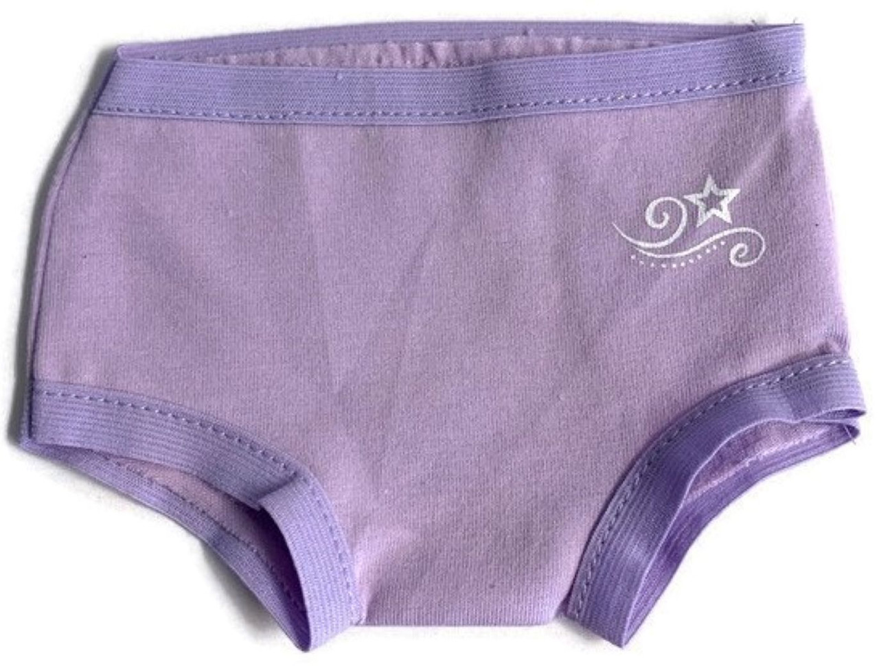 Lavender, White & Pink 3pk Panties for 18 American Girl Doll