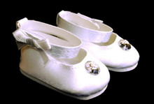 3 Communion/Wedding Shoes-Rhinestones