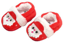 Red Santa Slippers