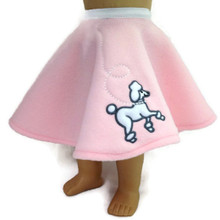 100  Poodle Skirt-Pinks