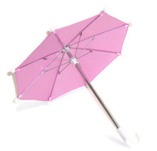 100   Umbrellas-Pink
