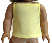 Tank Top-Yellow