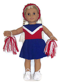 Cheerleader-Red, White, & Blue
