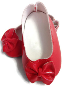 Bow Shoes-Red