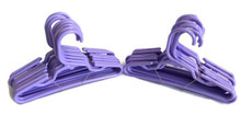 Hangers-Lavender Plastic 2 Dozen