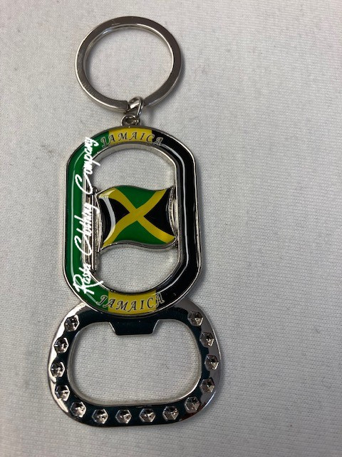 Malawi Flag Bottle Opener Key Ring With An Organza Gift Bag Current K