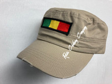 Rasta - Military/General : Cap (Khaki/Colors)