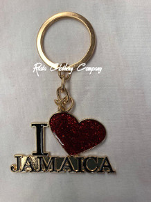 Jamaica - I Love  : Keychain