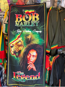 Bob Marley - Legend & Lion : Beach & Decorative Towel