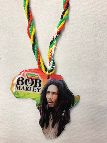 Bob Marley : Necklace & Pendant (Africa Face)