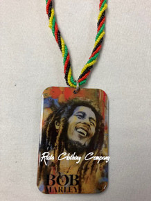 Bob Marley : Necklace & Pendant (Brown Face) 