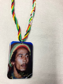 Bob Marley : Necklace & Pendant (Tam Face) 