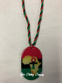 Rasta - Ankh : Necklace & Pendant (2)