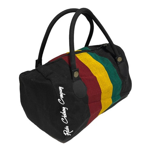Urban Backwoods Rasta Reggae Cotton Shopper Bag - Reusable Hipster Shopping Tote With Print