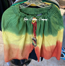 Rasta Reggae - Rasta Tie-Dye : Shorts (Red/Green/Gold)