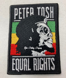 Peter Tosh - Equal Rights : Embroidered Patch 