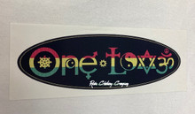Rasta -  ONE LOVE : Sticker (Custom)