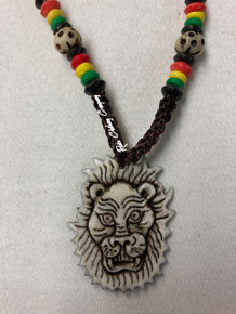 Rasta - Lion Bone: Necklace & Pendant 