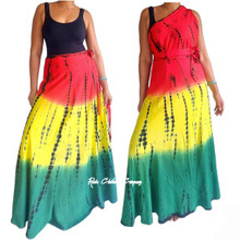 Rasta Classic Wrap - Tie-Dye : Long Skirt