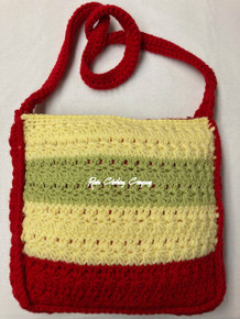 Custom Hand Crafted Crochet : Crossbody Bag