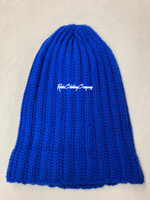 Authentic JBloc Custom Knitted Rasta Tam  -  Blue (Large/XL)