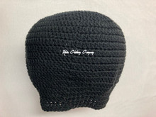 Authentic JBloc Custom Knitted Rasta Tam  -  Black (2X)
