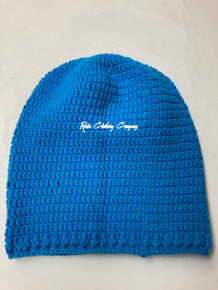 Authentic JBloc Custom Knitted Rasta Tam  -  Light Blue (2X/3X)