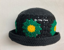 Authentic JBloc Custom Knitted Rasta Tam  -  Black/Green/Yellow (2X)