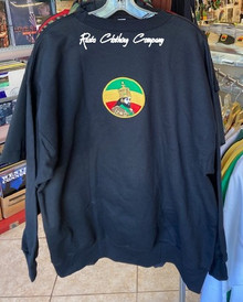 Rasta Reggae - Selassie I  : Sweatshirt (Black)