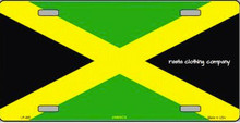 Jamaica Flag : License Plate 