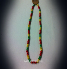 Rasta - Wood Bead : Necklace (2)  