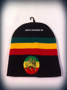 Lion Of Judah Short Rasta - Black : Beanie