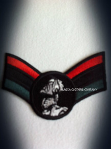 Marcus Garvey Badge : Embroidered Patch