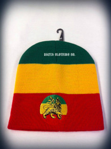 Lion Of Judah Short Rasta - Red, Green & Gold : Beanie
