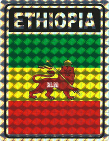 Lion Of Judah - Flag  : Sticker