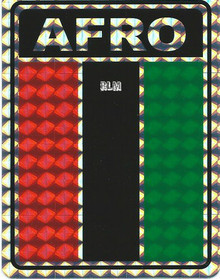Afro - Flag  : Sticker