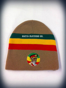 Selassie Short Rasta - Brown : Beanie