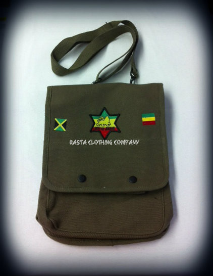 rasta cross body bag
