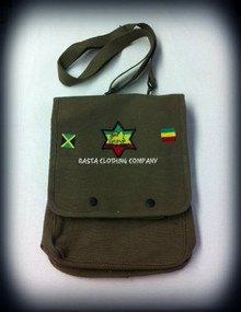 Rasta - Cross Body : Messenger Bag (Green)