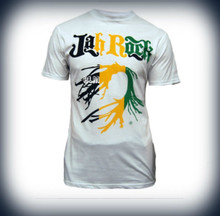 Jah Rock : Jamaica Roots - T Shirt (White)