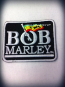 Bob Marley - Rasta Flag : Embroidered Patch