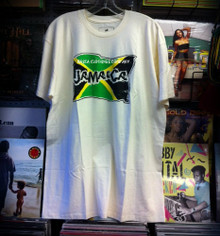 Jamaica Flag - Tan : T-Shirt